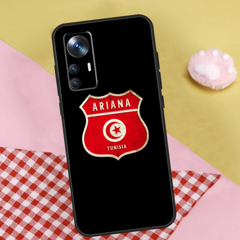 Tunisian Passport Flag For POCO X3 X5 Pro M5 M5s F4 X4 GT F3 F5 Case For Xiaomi 13T 11T 12T 13 Pro 12 Lite 12X