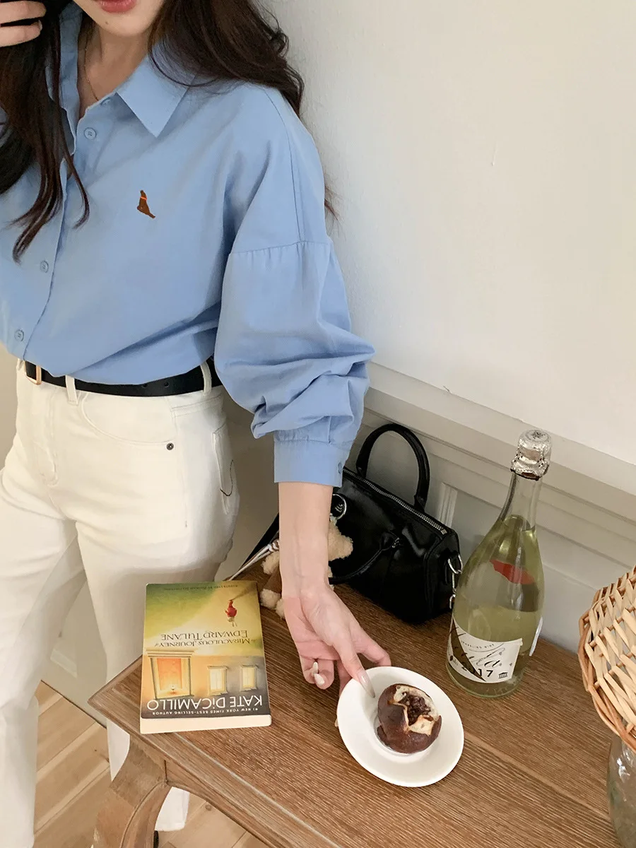 Pantalones vaqueros rectos ajustados de cintura alta para mujer pantalones blancos informales primavera otoño 2025 nueva llegada