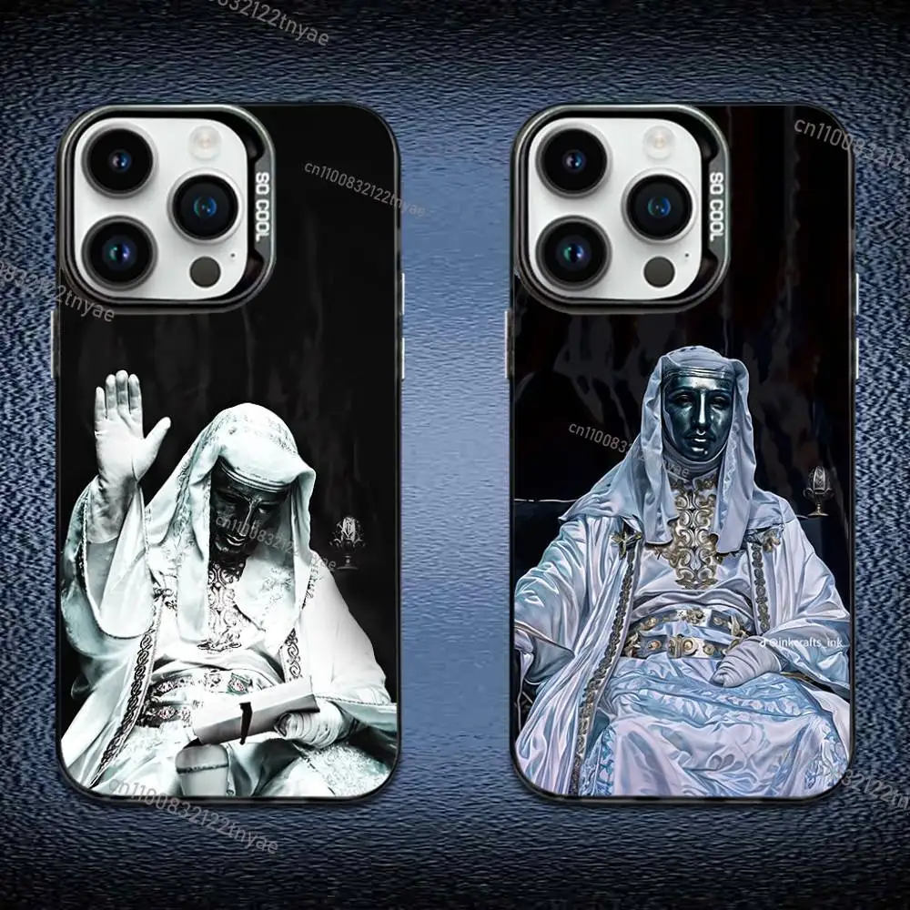 Cool Baldwin IV of Jerusalem Phone Case IMD Color Silver Shell For IPhone 17,16,15,14,13,12,11 Pro Max Plus Black Cover