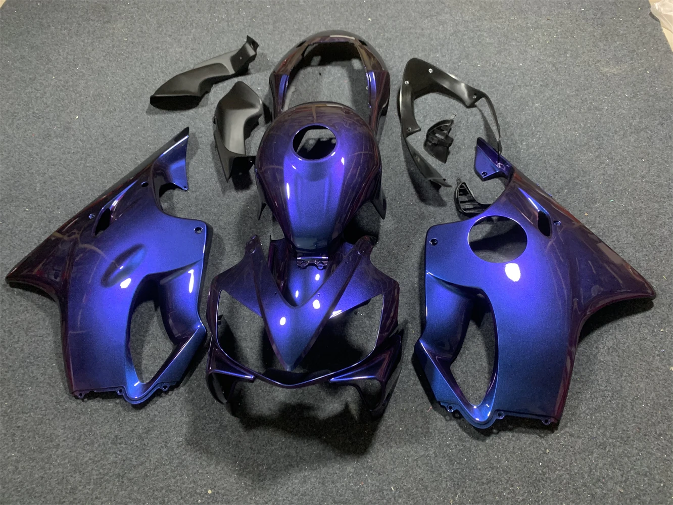 Motorcycle fairing for CBR600I 04 05 06 07 CBR600 F4I 2004 2005 2006 2007 Body fairing Chameleon paint motorcycle shell