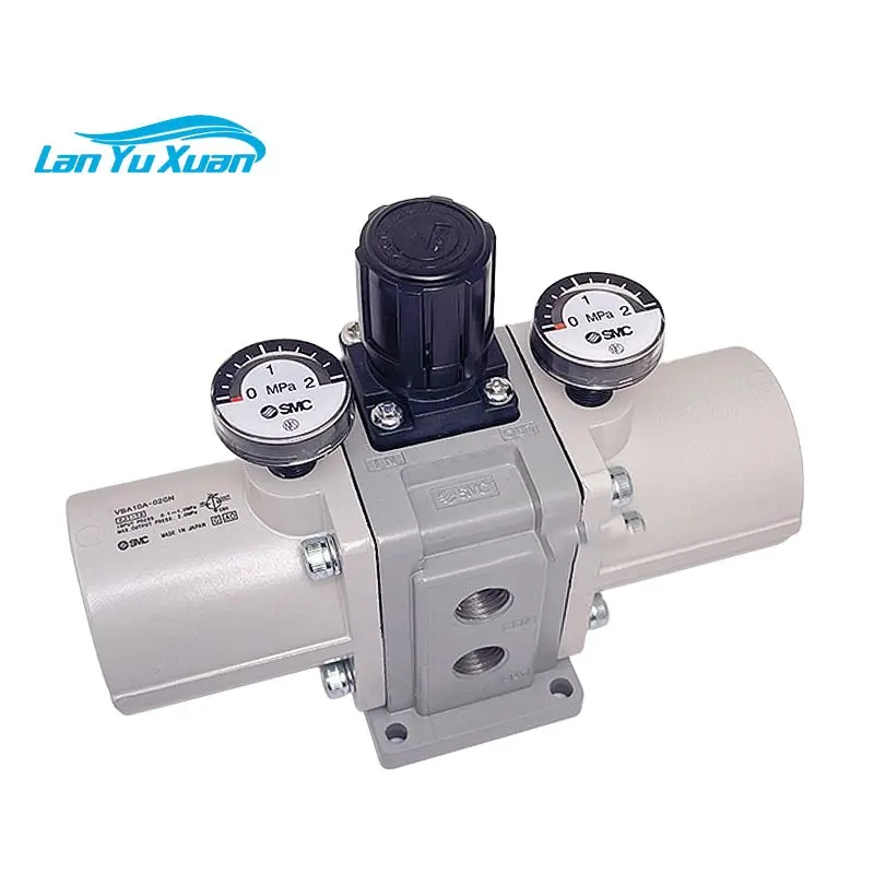 

pneumatic air source treatment SMC type air pressure regulator filter regulator lubricator