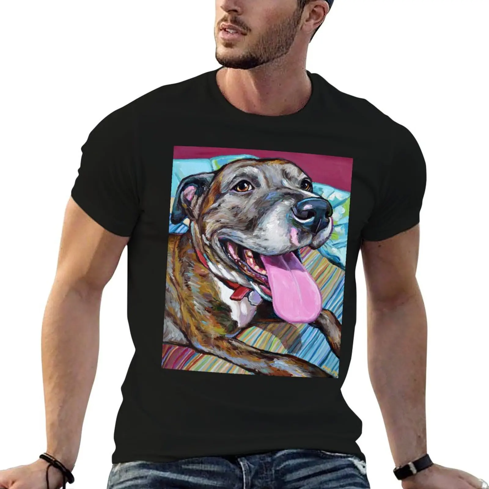 

Rescue Dog Brindle man for T-Shirt Mix shirt luxury shirts Pitbull t t anime man Fawn