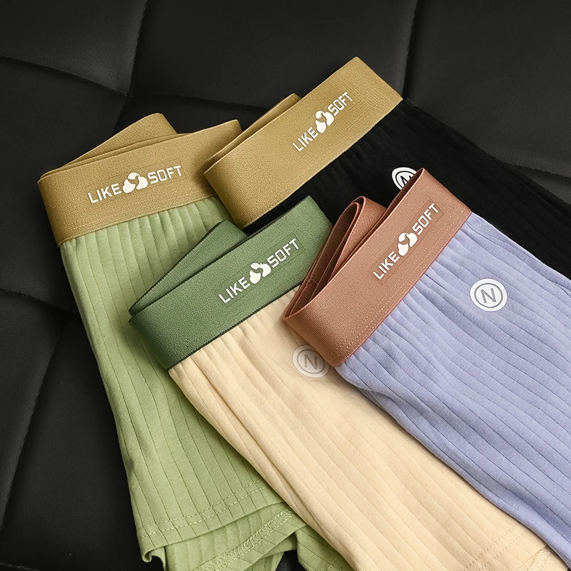 3 قطعة سراويل داخلية للرجال الرياضة الملاكم رجل مثير الرجال Unelerwear الرجال ساحة سراويل رياضي الملاكمين السراويل الملابس الداخلية هدية كبيرة الحجم #4