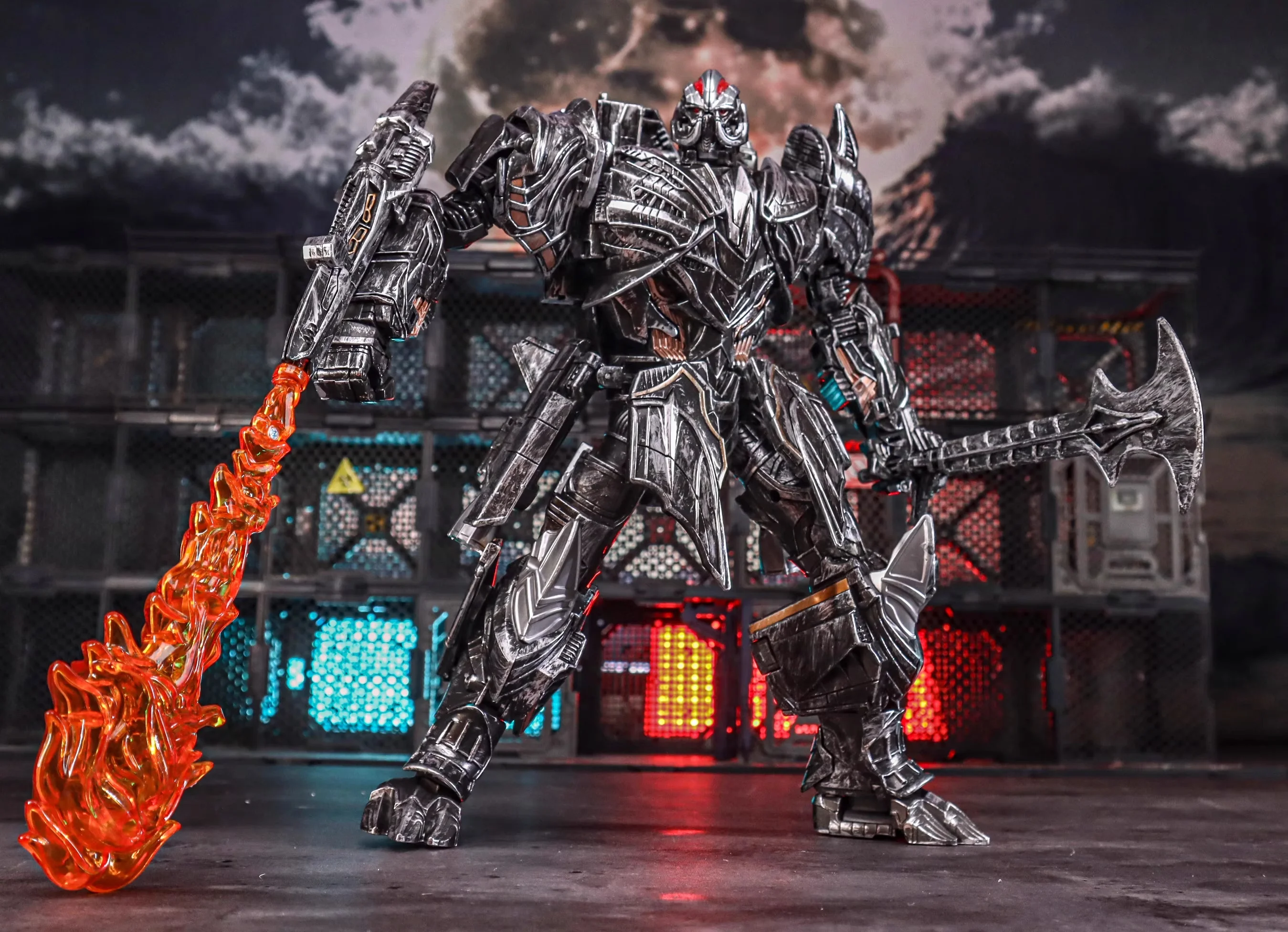 30CM New Transformation MW-01 Megatron Alloy Enlarged Version Action Figure Model Statue Collection Toys Christmas Gift