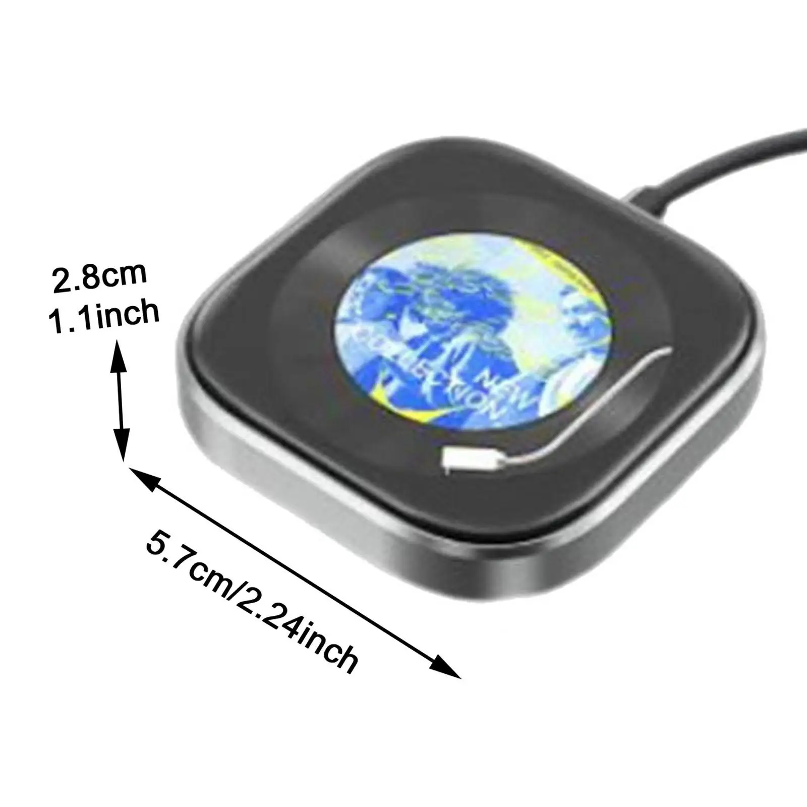 Convert Wired to Wireless Carplay Adapter Compact Carplay Dongle for Easy Screen Display in Cars