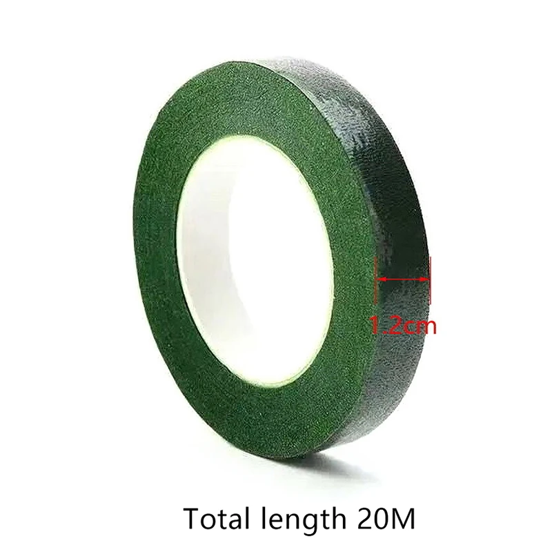 Floriculture Tape Self-adhesive Bouquet Floral Stem Paper Tapes Stamen Wrapping Florist DIY Decorative Flower Wedding Supplies