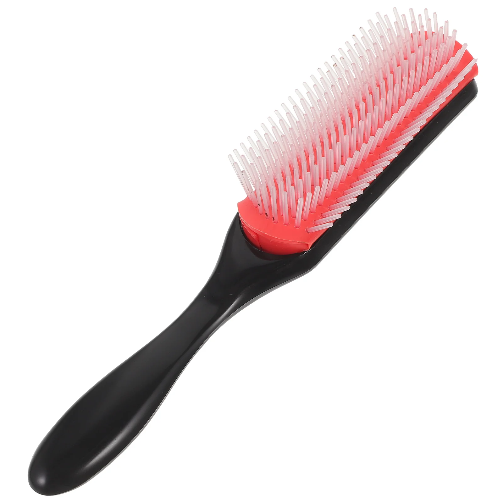 التعامل مع تسعة صف مشط تصفيف الشعر المحمولة المضادة للكهرباء الساكنة المهنية صالون الحلاقة مشط للرجال النساء تخفيف التعب تعزيز