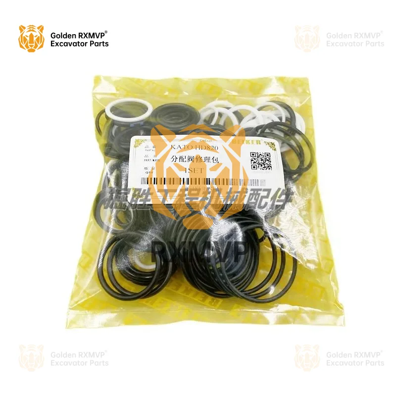 For Kato HD820Multiway valveORing oil seal ring distributor repair kit Oil Seal Excavator Parts