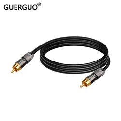 0.3M-20M 1PC RCA To RCA Cables Male To Male Aux Cable Jack for Home Theater HDTV TV DVD CD Loudspeaker Box Power Amplifier