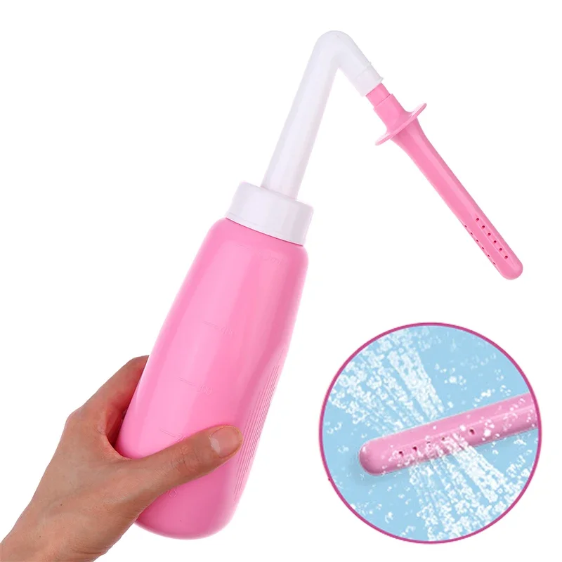 500ml Vagina Ass Bidet Cleaner Hand Held Spray Bottle Intimate Hygiene Personal Cleaner Vaginal Anal Washing Health Care Women