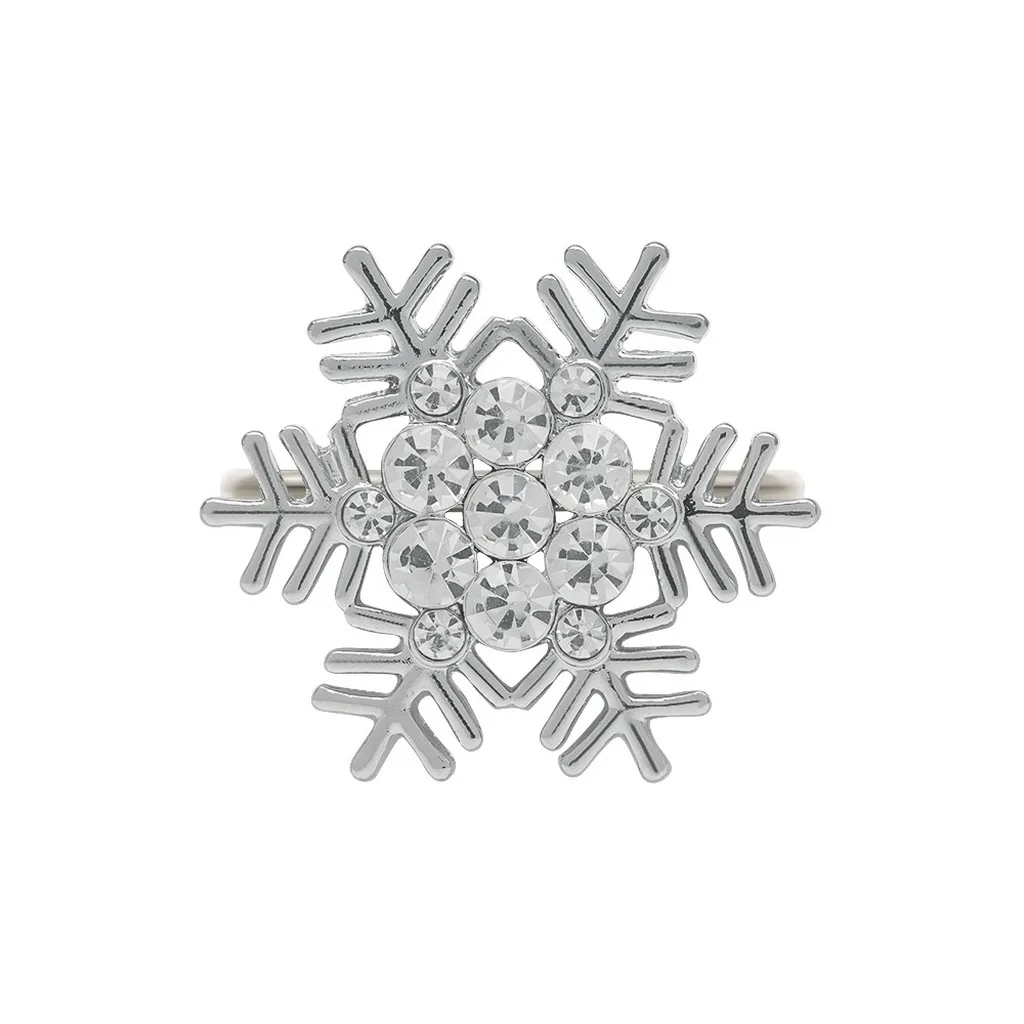 Decorative Napkin Ring Alloy Holiday Table Napkin Ring Alloy Napkin Ring Electroplated For Table Decoration Holiday Dining Table