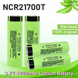 100% NEW 21700 4800mah 30A 40T 3.7V High Discharge/capacity Li-ion Rechargeable Battery PK 30T