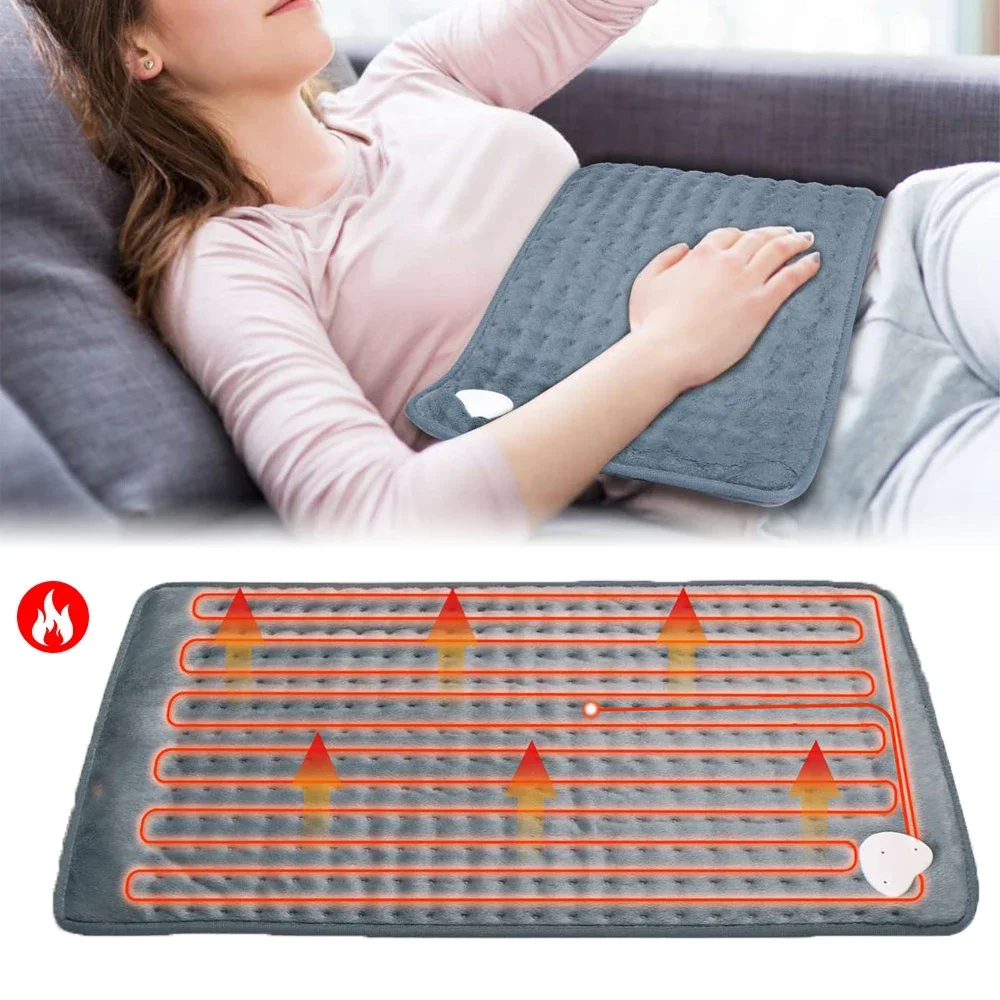 Low Consumption Electric Heating Pad Portable Thermal Blanket 60x30cm - 220V Foot Body Belly Lumbar Warmer