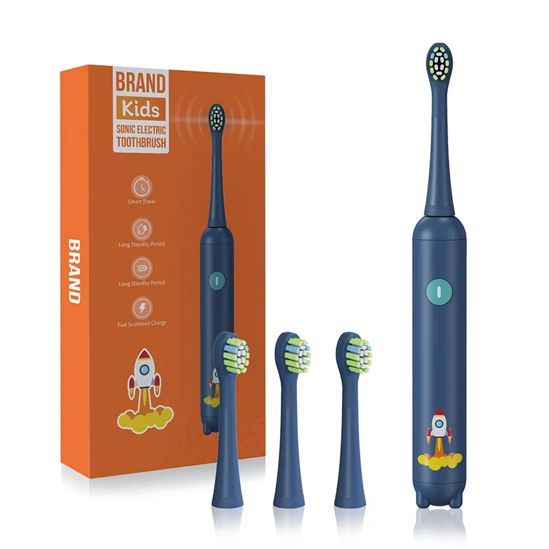 

K5 Sonic Electric Toothbrush Children's Rechargeable Electric Toothbrush 1 Brush Handle 4 Brush Head