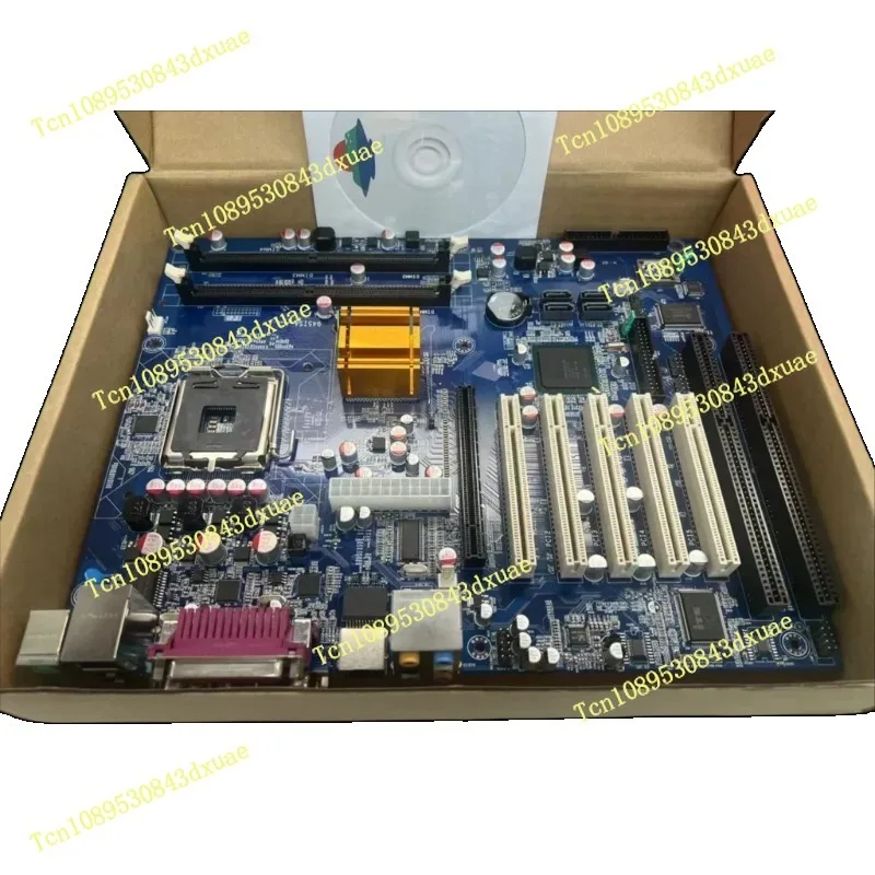 Nouvelle carte mère industrielle à 775 broches avec double carte mère ISA 945 et double ports Ethernet Gigabit