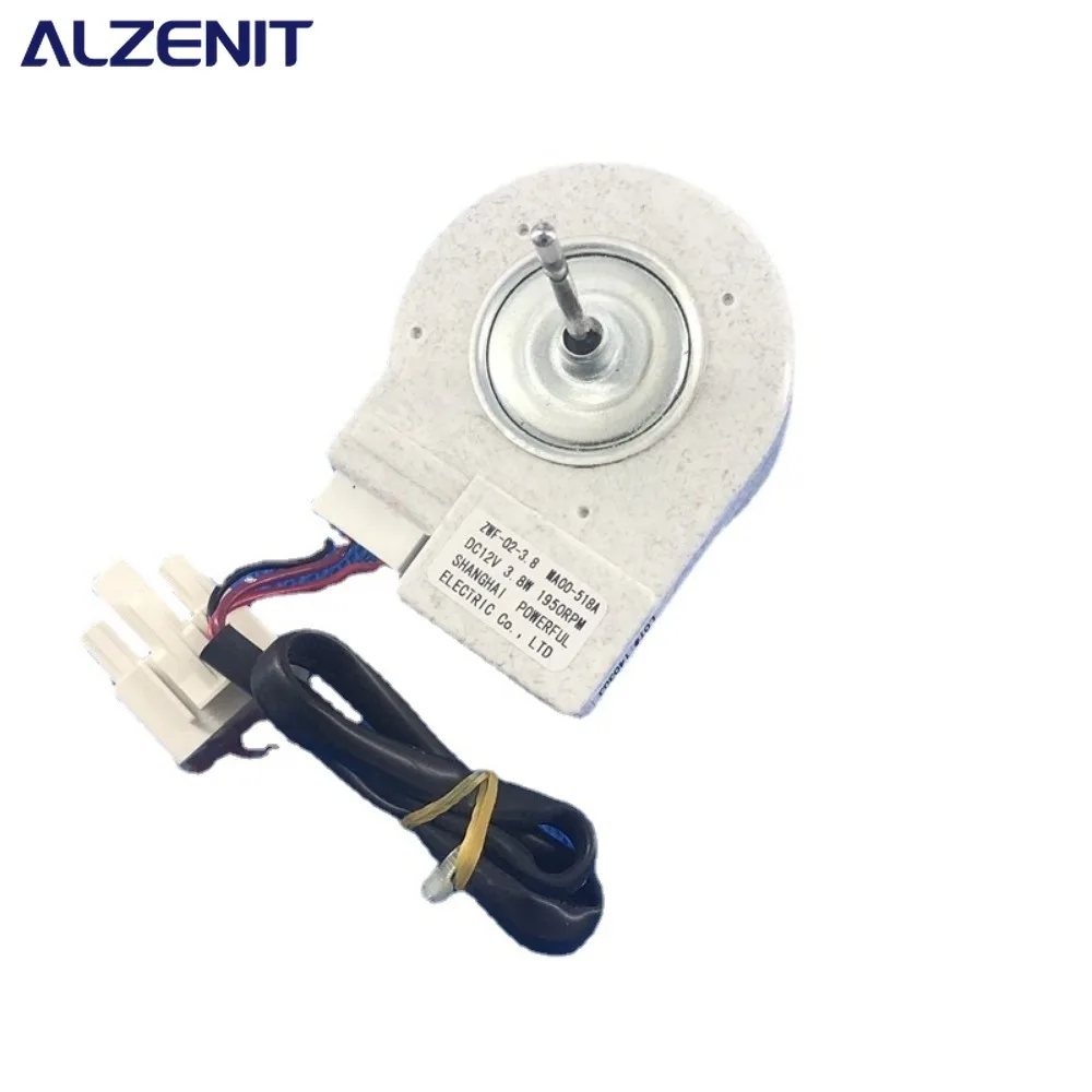 New Cooling Fan Motor For Midea Refrigerator MA00-518A DC 12V 3.8W ZWF-02-3.8 Fridge Radiator Freezer Parts