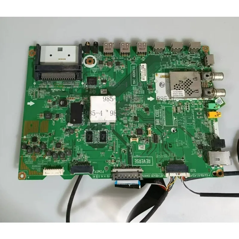 Original Disassembly Parts for 55EC9300-CA, EAX65612205 (1.0) Mainboard & LC550LUD (P1) Display Panel