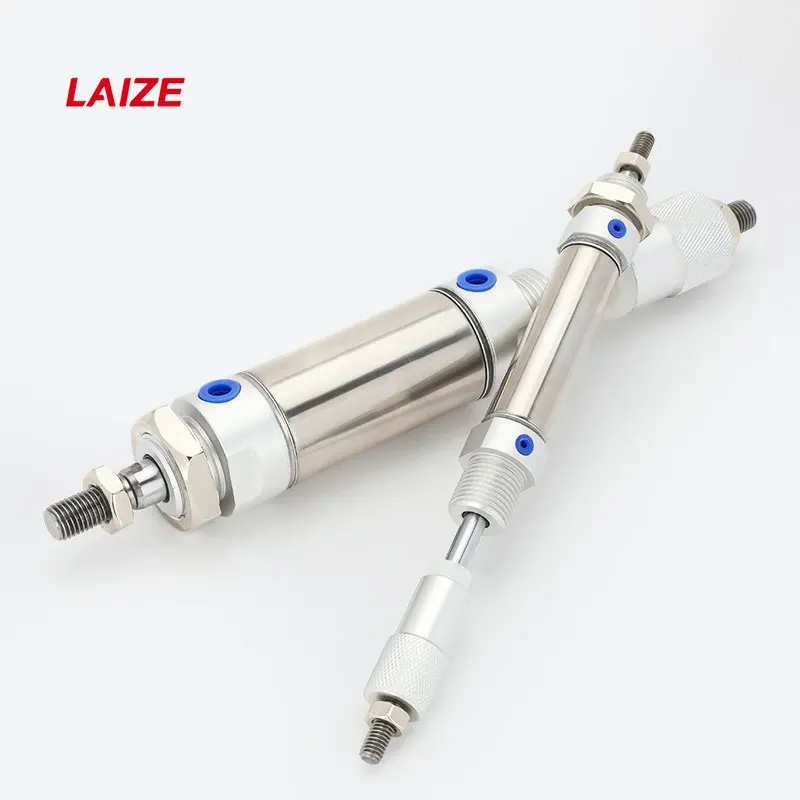 

Регулируемый мини-цилиндр MAJ из нержавеющей стали с регулируемым ходом, мини двойного действия