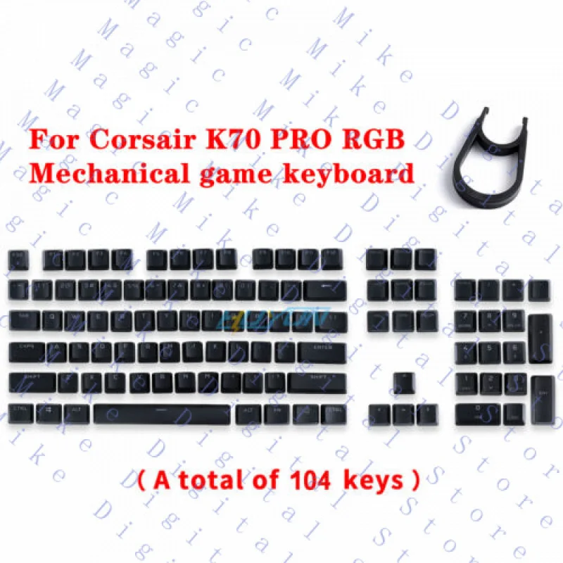 

H complete set of keys for Corsair K70PRO/K100 mechanical keyboard replacement