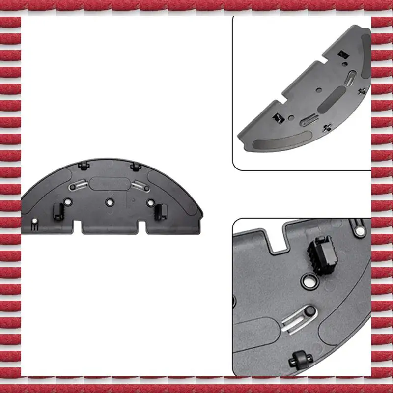 

A97G 3PCS Forbobsweep Dustin/Forrc400 Robot Vacuum Cleaner Microfiber Pads Replacement Mop Bracket Kit Efficient Floor Cleaning