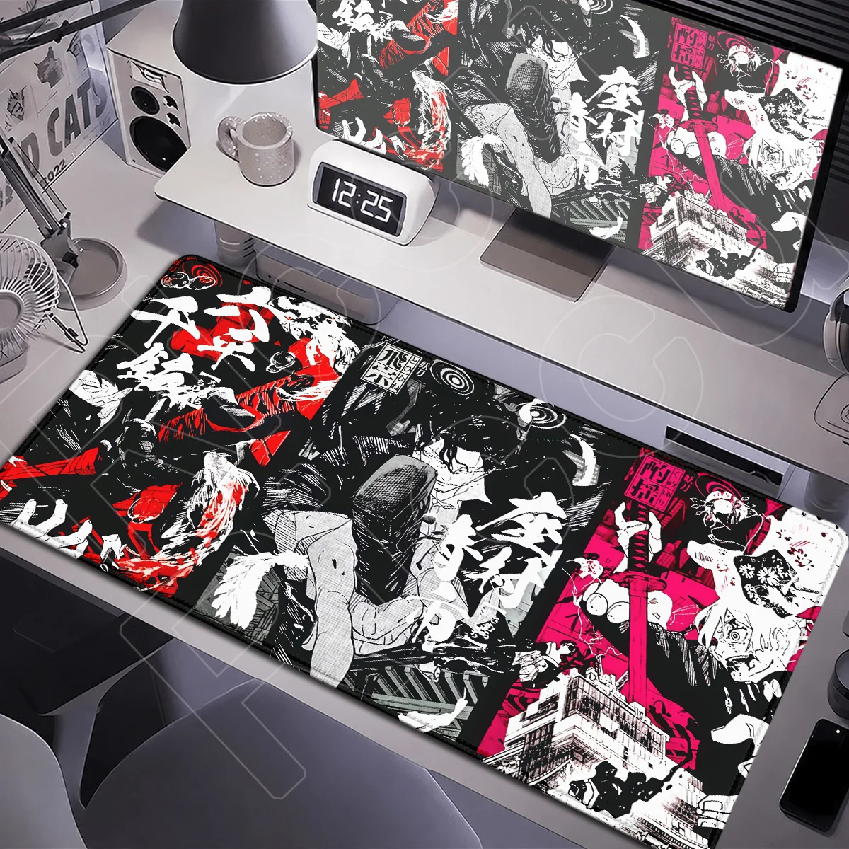 Laptop Office Keyboard Mats Kagurabachi Chihiro Rokuhira Large Gaming Mouse Pads Anime HD Printing Office Rubber Desktop Mauspad