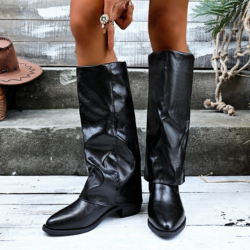 Sepatu Bot Tinggi Wanita Model - Women'S Fashion Boots 2025 ulasan dan harga