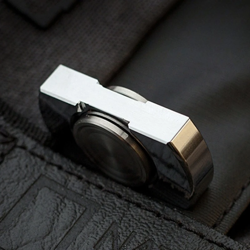 King Fidget Spinner main toupie pointe métal EDC Fidgeting soulager le Stress réduisant jouets Anti anxiété bureau rotatif