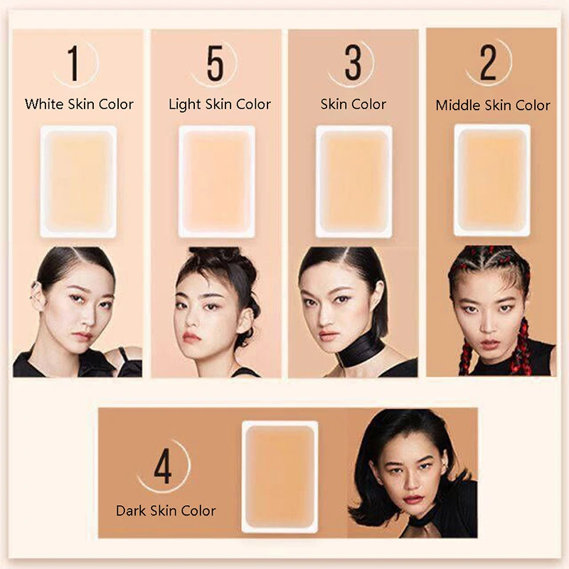 1PC Novel Tattoo Concealer Sticker Scar Cover Concealing Corrector Waterproof Convenient Skin-Friendly Makeup Concealer Tape