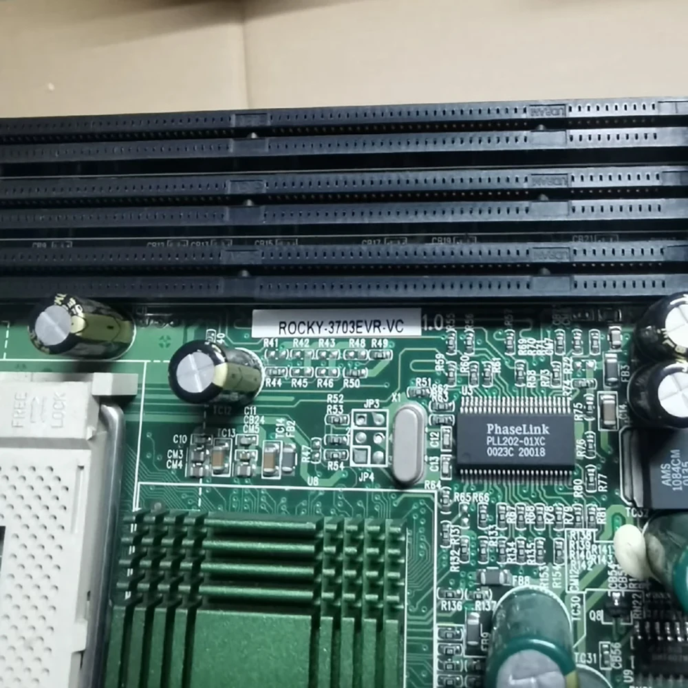 Full length industrial control motherboard ROCKY-3703EVR-VC 1.0