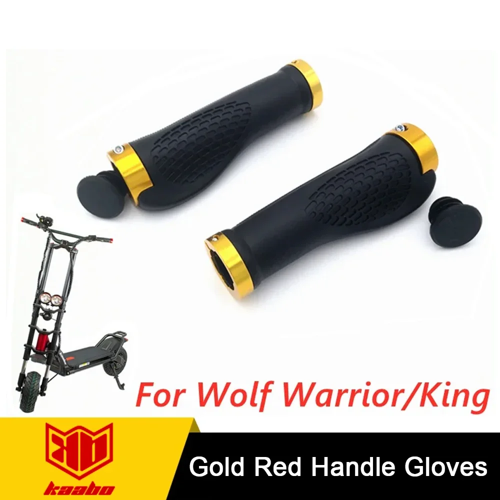 Official Original Handle Gloves Parts For Kaabo Wolf Warrior / Wolf King / Wolf X E-Scooter Handlebar Grip Spare Accessories