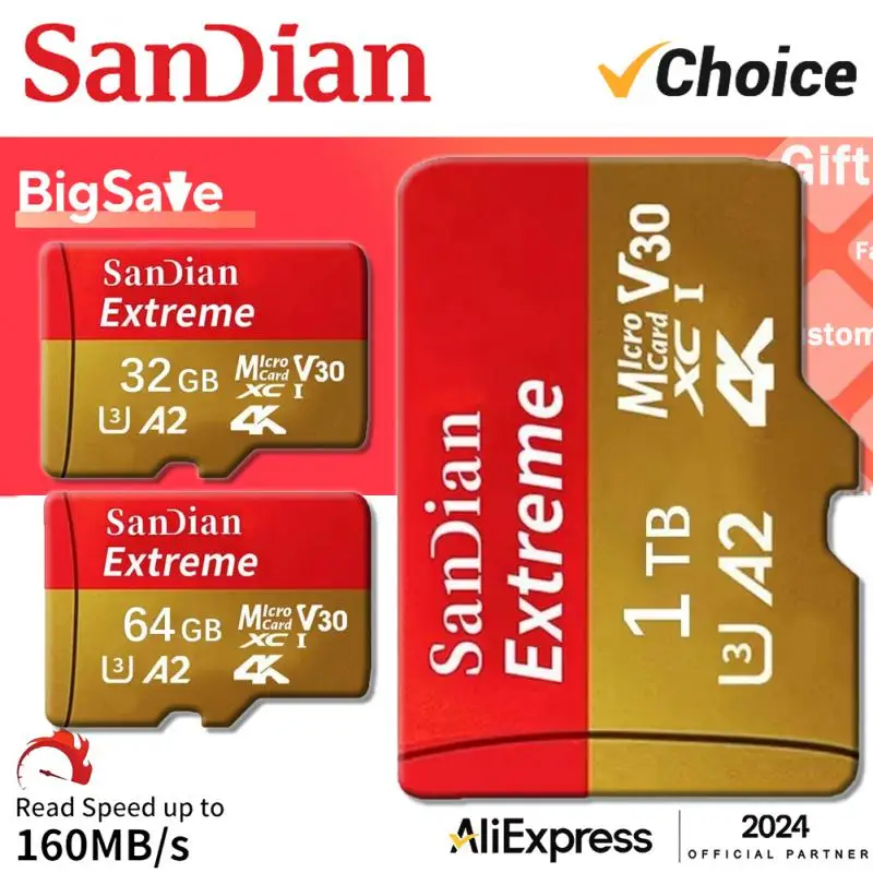 NEW Micro TF SD Card 64GB 128GB Original High Endurance 150MB/s Memory Card V10 V30 Class 10 TF Card 4K Video For camera