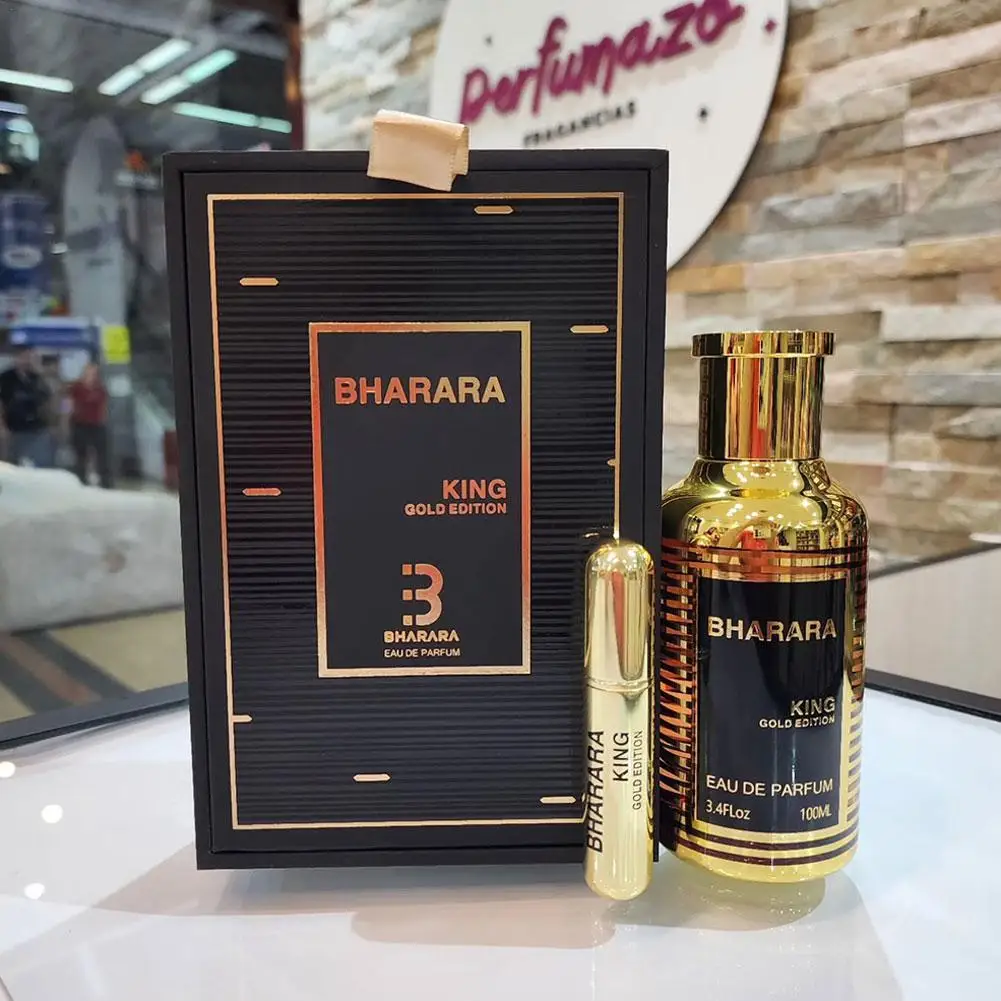 100ml Original Bharara King Eau De Perfume De alta calidad árabe lujoso Perfume duradero fragancia encantadora Perfume regalo maquillaje