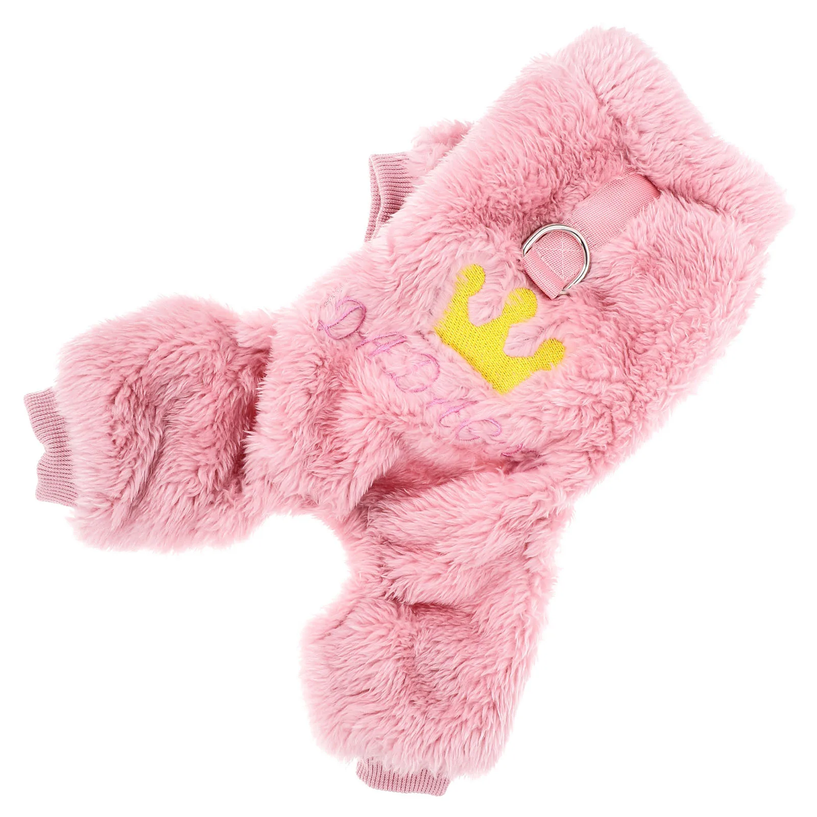 

Winter Warm Dog Clothes Thickened Polyester Pet Costume for Cold Weather Cute Puppy Outfit Comfortable Skin-Friendly