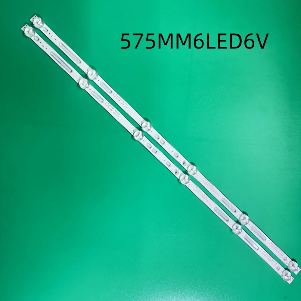 2PCS LED Strips SJ.CX.D3200601-3030HS-M for RCA RTV32Z2SM BBK 32LEM-1027/TS2C DJTV321 H32D7000E HTV-LED32HD101T2 32ET1001