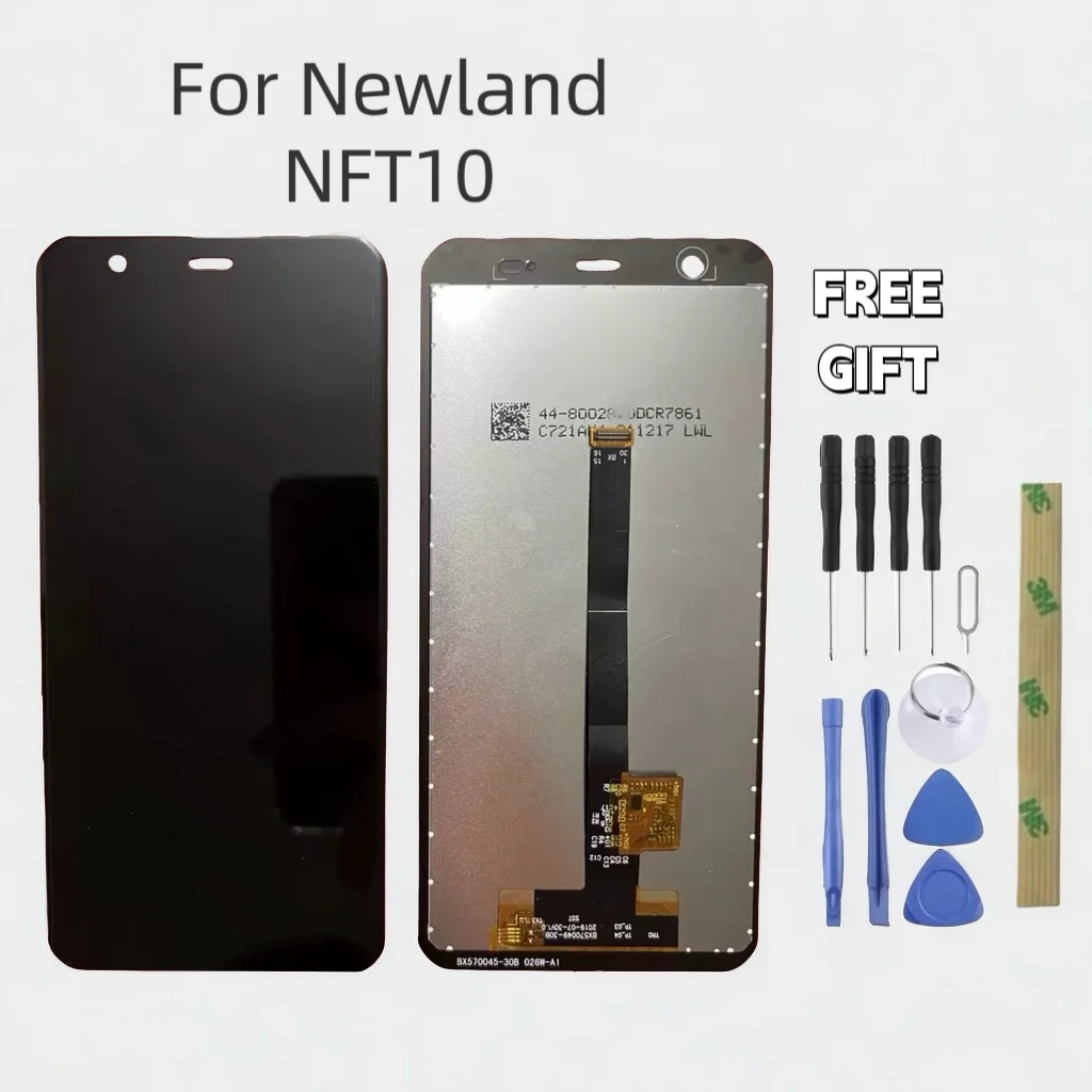 ЖК-дисплей сенсорный экран для Newland NFT10 NLS-NFT10 дигитайзер стекло полная сборка запасные части для ремонта