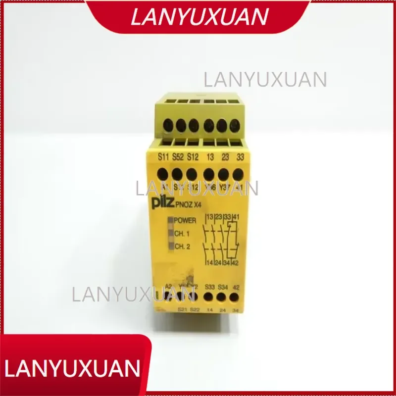 Plc X4 24vdc 3n/o 1n/c 774730 Safety Relay 24v-dc Warehouse Industrial Automation Plc Programming Controller
