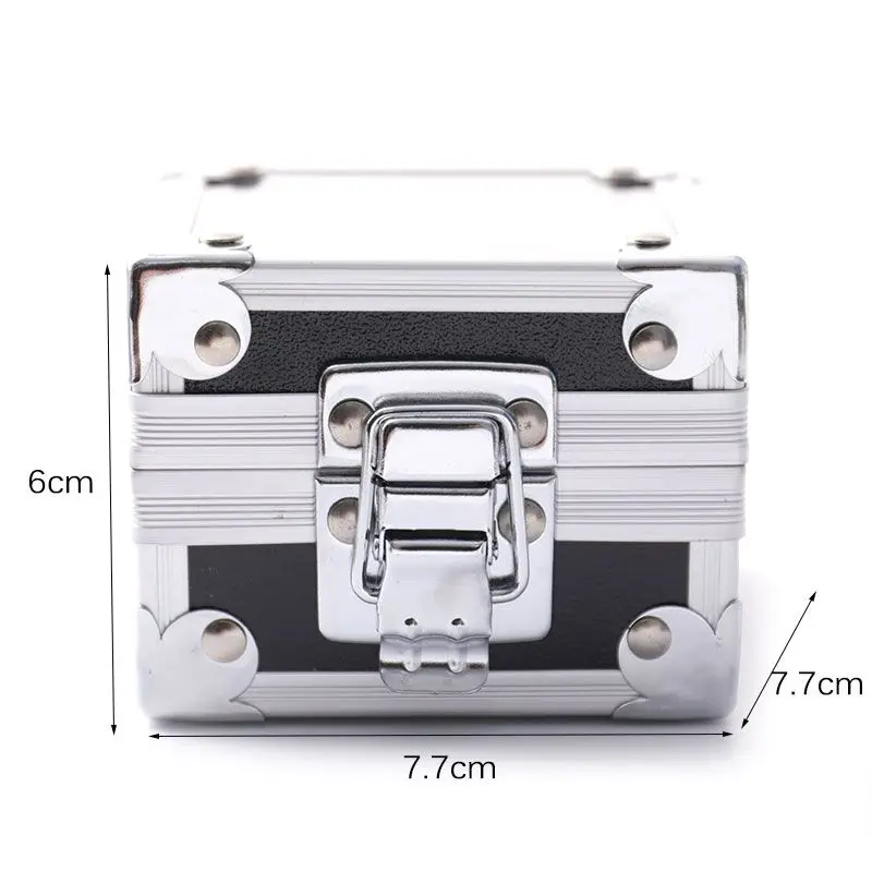1pc 25 Holes Nail Art Drill Storage Box Manicure Grinding Polish Head Bit Holder Display Nail Drill Bits Organizer Display Stand