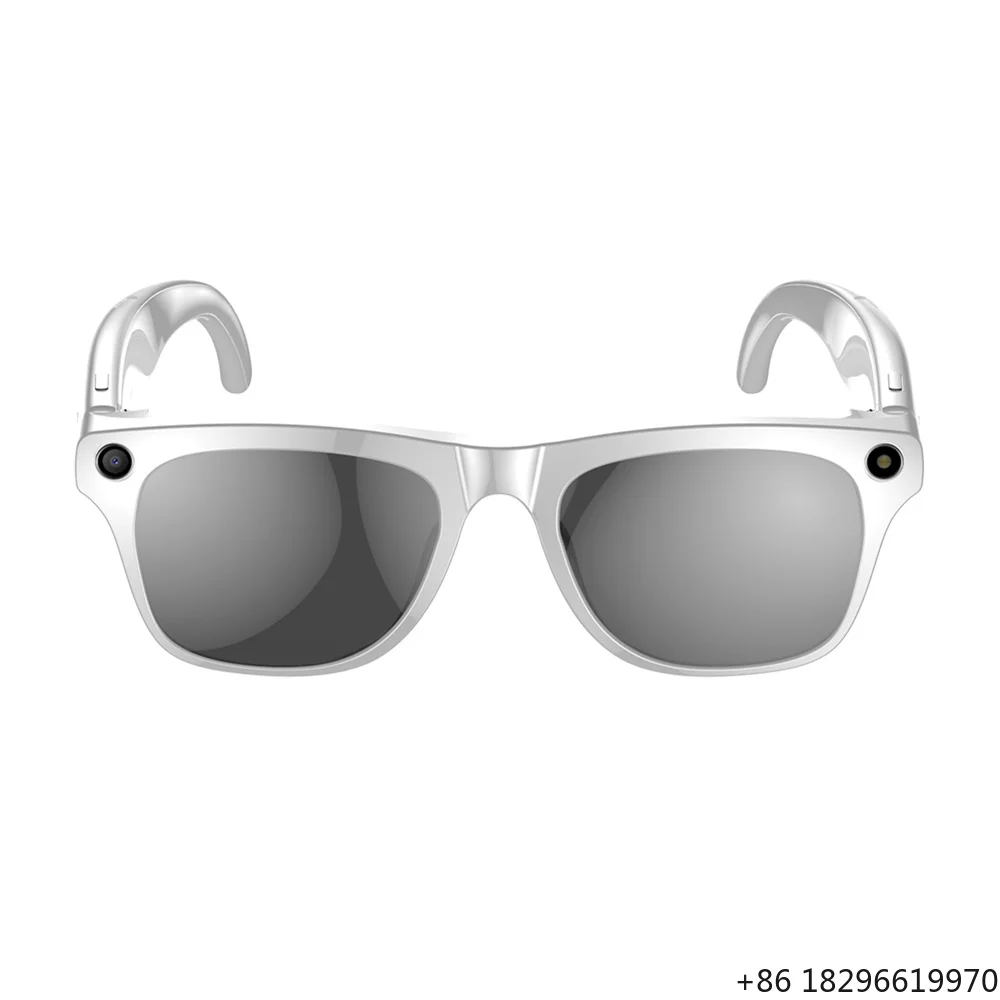 Touch Control AI Smart Glasses Real Time  Transmission Voice Assistant Multi Language Translation Sunglasses