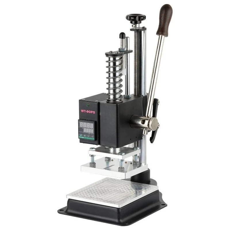 Manual Leather Press Machine – Heavy-Duty Stamping, Embossing, Punching & Die-Cutting Press with Adjustable Throat 250KG Force