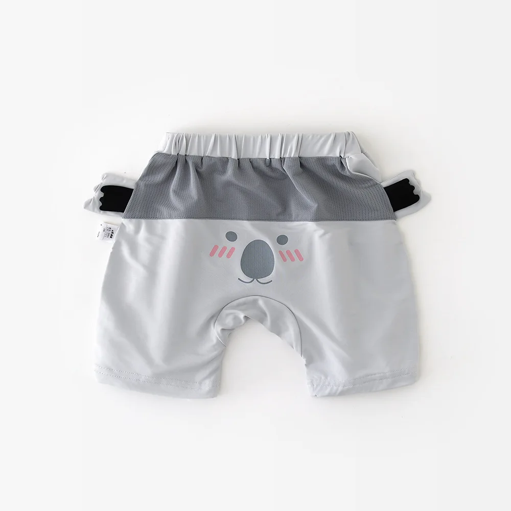 

Summer New Baby Shorts Boys Cartoon Grey Koala Bottoms 0-3Y Matching Toddler Girls Comfortable PP Pants