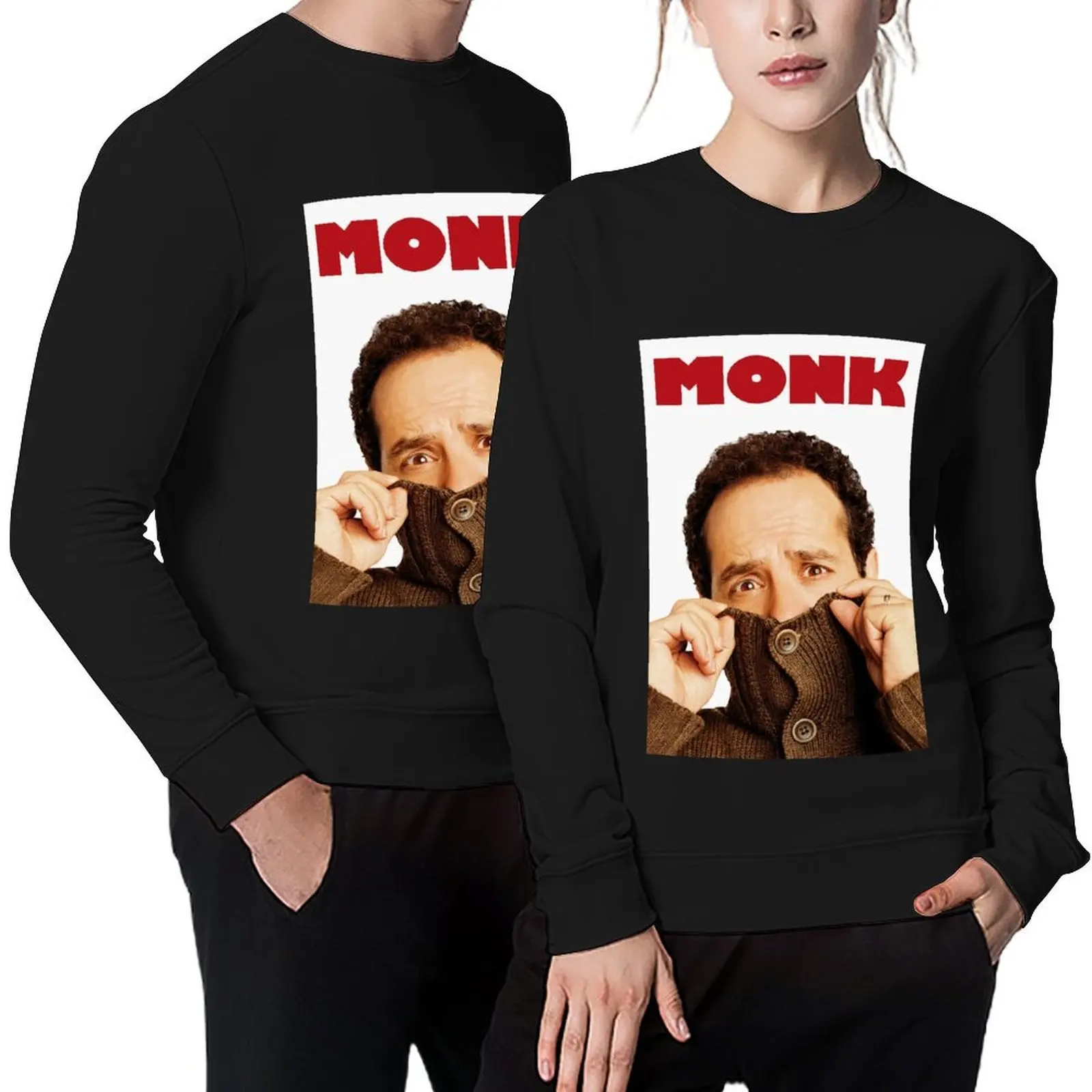 

Adrian Monk Mr. Monk tv show poster Pullover men clothes tracksuit mens clothes men's clothing hoody