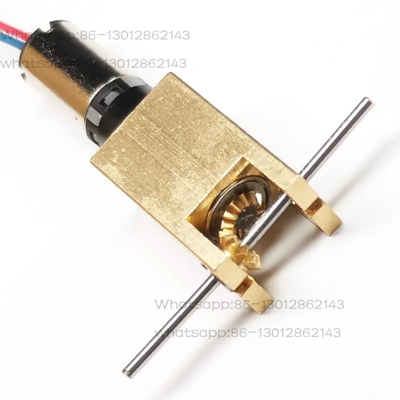 Miniature Power Transmission Car Model Rear Axle Metal Gearbox 1:1 Wheel Power Static Modification