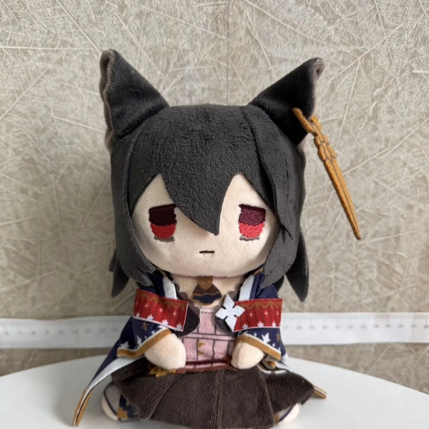 Nuevo Peluche de 20 cm del Anime Granblue Fantasy, Muñeca de Nia, Juguete de Peluche Suave, Figura de Dibujos Animados para Disfrazarse, Regalo de Navidad y Halloween