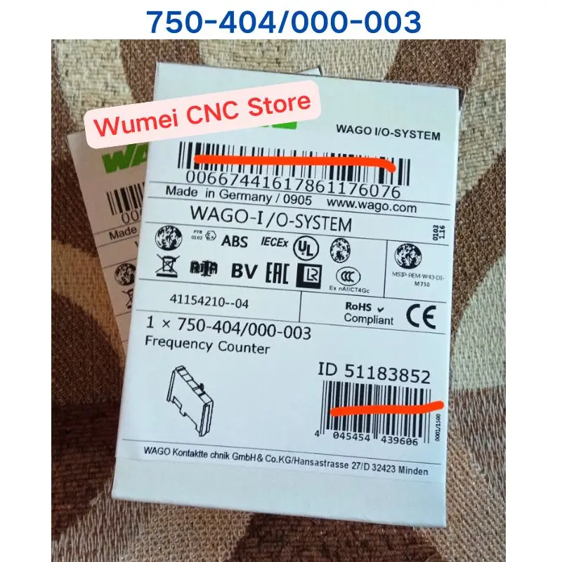 brand new Original module 750-404/000-003 1 piece If you need other specifications, please consult
