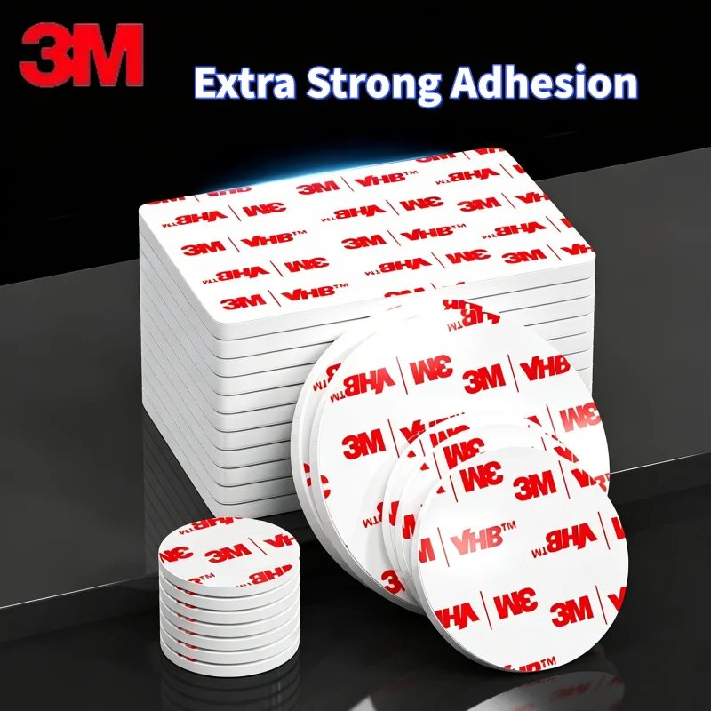 3M 10pcs Strong Double-Sided Tape 4920VHB High Viscosity Traceless Foam Tape for Automotive Special Fixing Tape High Temperature