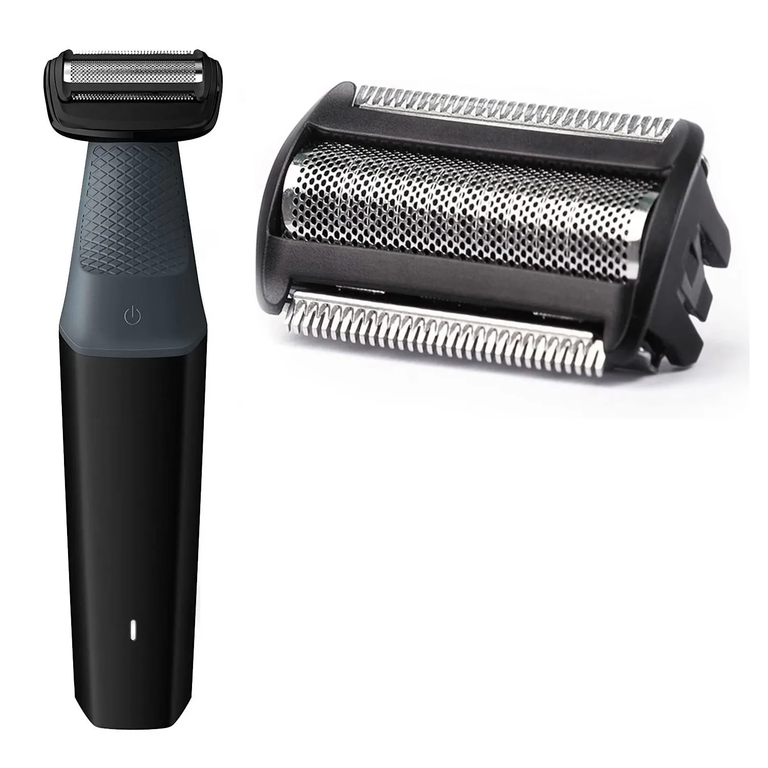 Replacement Body Groomer Foil Head For Philips Norelco Bodygroom Trimmer Shaver Foil BG7030，BG7040，BG2030，BG2040