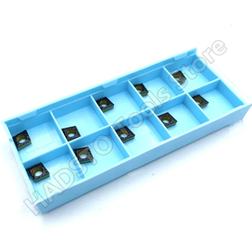 

CCMT060204-MP HS8125/CCMT060208 HS8125 CCMT21.51 CCMT21.52 CCMT060204 CCMT060208 Твердосплавные пластины HADSTO с ЧПУ Токарная пластина