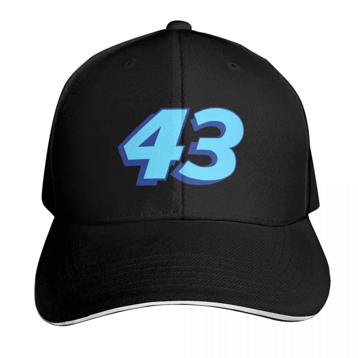 Richard Petty 43 Baseball Cap Vintage Retro Embroidered Lightweight Packable Gift for Him Her