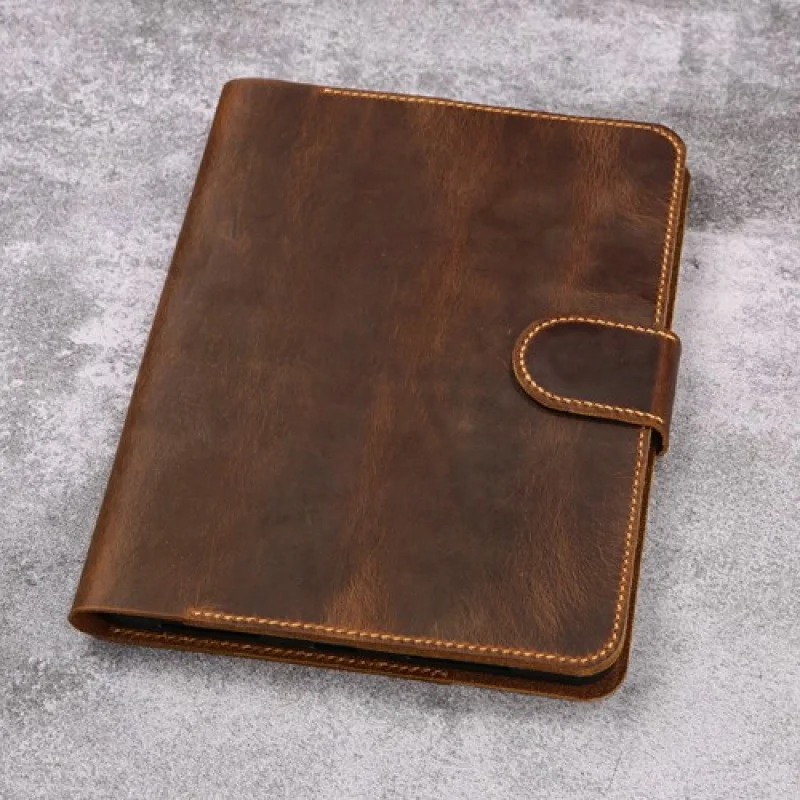 حافظة محفظة بغطاء مقاس 13 بوصة من الجلد المخصص 2025 لجهاز iPad pro air مقاس 13 بوصة #1