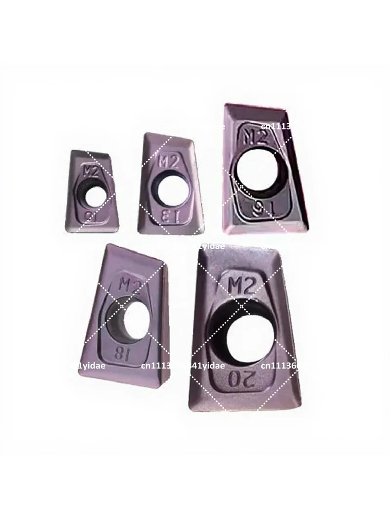 QOMT1651R-M2 VP15TF Carbide Inserts for CNC Milling Cutter, Metal Lathe Machine Tool, QOMT 1651 R-M2